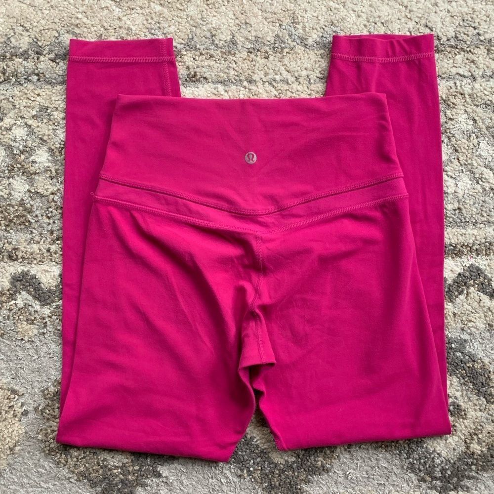 Lululemon Original Align Pants Raspberry 6